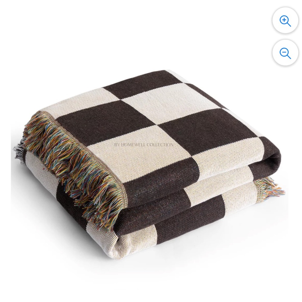 checkered blanket